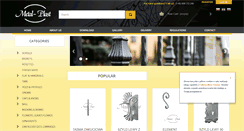 Desktop Screenshot of metal-plast.eu